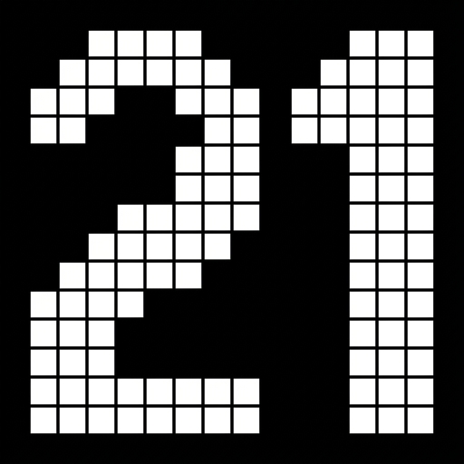 Stitch chart guide image for Filet Crochet "21" Pullover