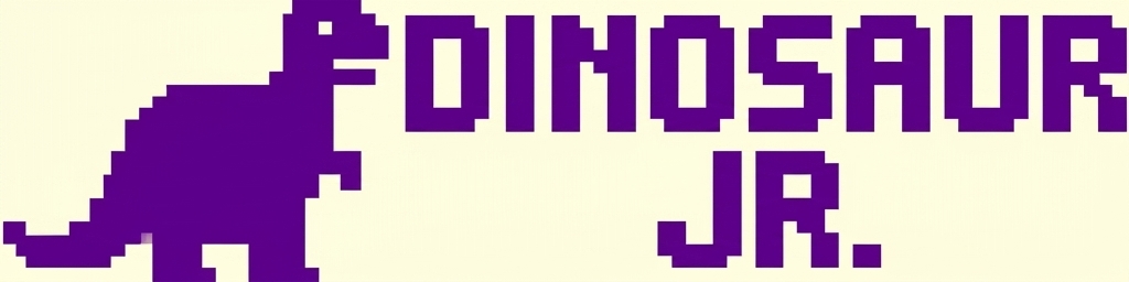 Stitch chart guide image for Dinosaur Jr Jumper