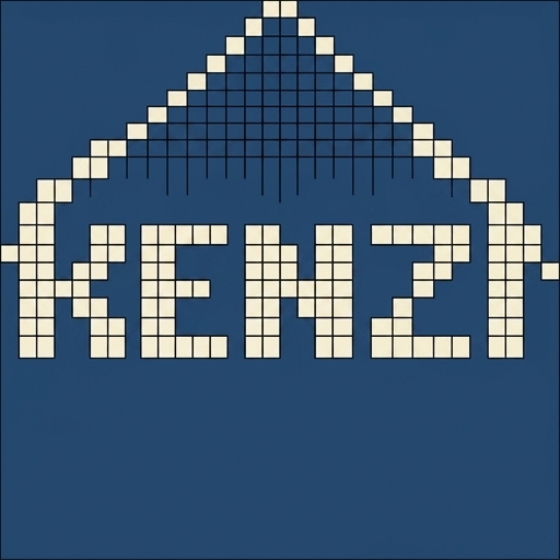 Stitch chart guide image for Kenzi Dog Bandana