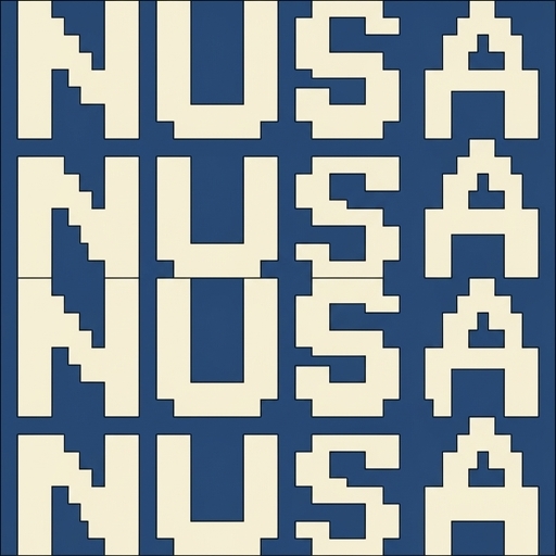 Stitch chart guide image for NUSA NUSA Bucket Hat